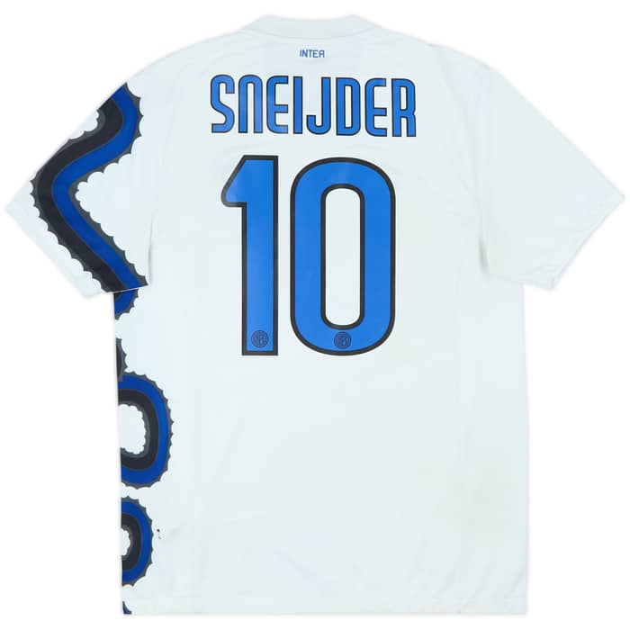2010-11 Inter Milan Away Shirt Sneijder #10 - 7/10 - (M)