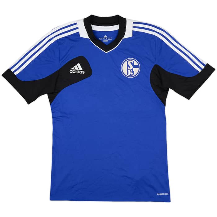2012-13 Schalke adidas Training Shirt - 7/10 - (M)