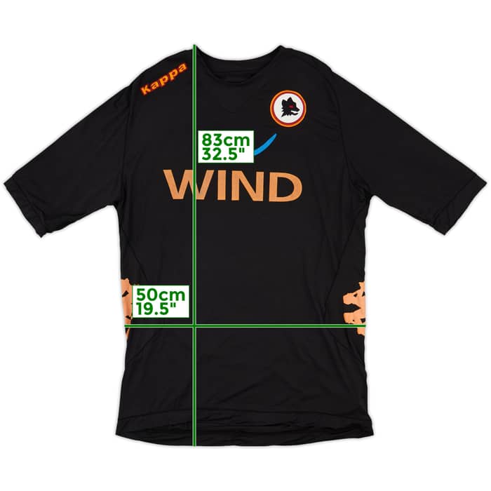 2011-12 Roma Third Shirt - 5/10 - (3XL)