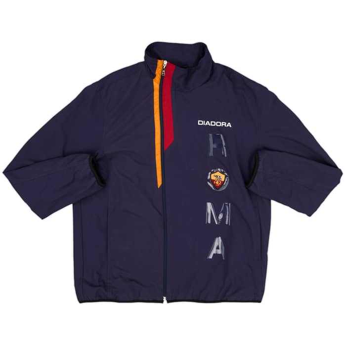 2005-06 Roma Diadora Tracksuit - 8/10 - (L)