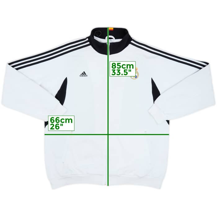 2008-09 Real Madrid adidas Track Jacket - 8/10 - (XXL)