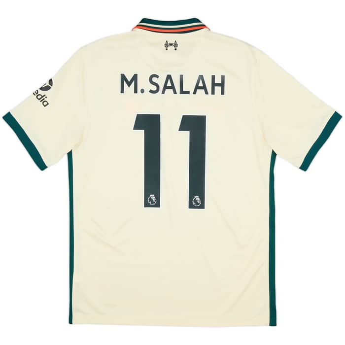 2021-22 Liverpool Away Shirt M.Salah #11 - 7/10 - (M)