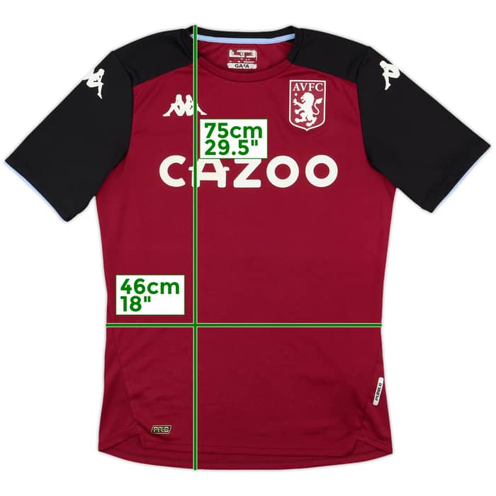 2021-21 Aston Villa Kappa Training Shirt - 8/10 - (L)