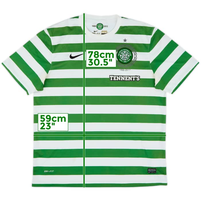 2012-13 Celtic '125th Anniversary' Home Shirt - 5/10 - (XL)