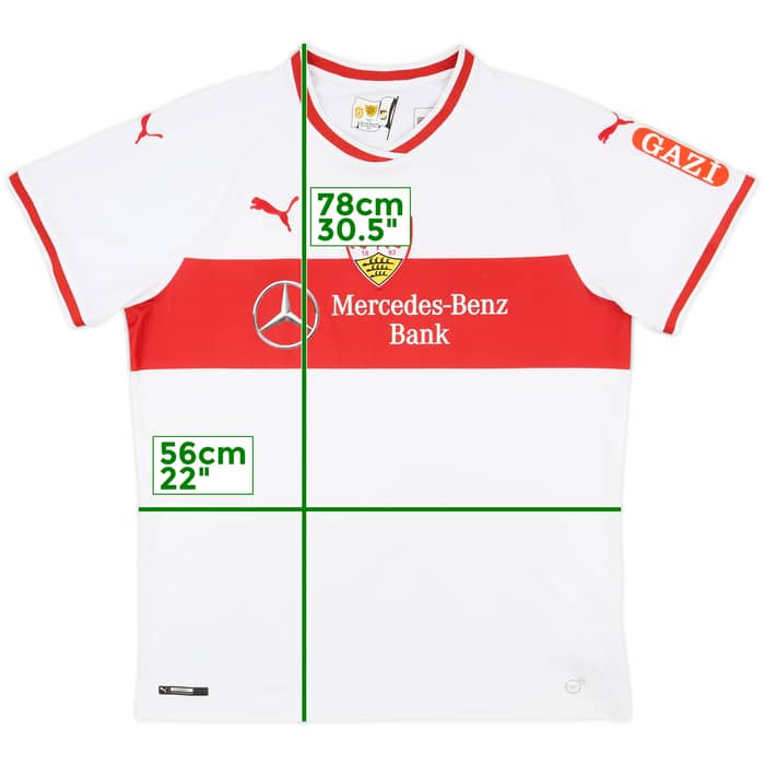 2018-19 Stuttgart Home Shirt - 6/10 - (XL)