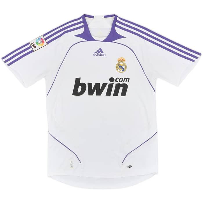 2007-08 Real Madrid Home Shirt 'Eros' - 7/10 - (S)