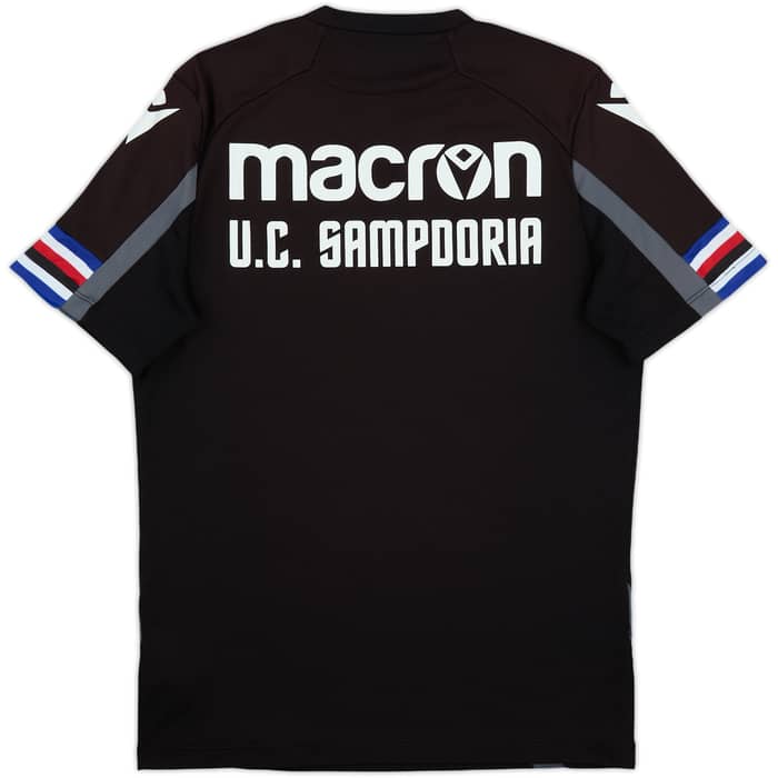 2021-22 Sampdoria Macron Player Issue Training Shirt #26 - 9/10 - (S)