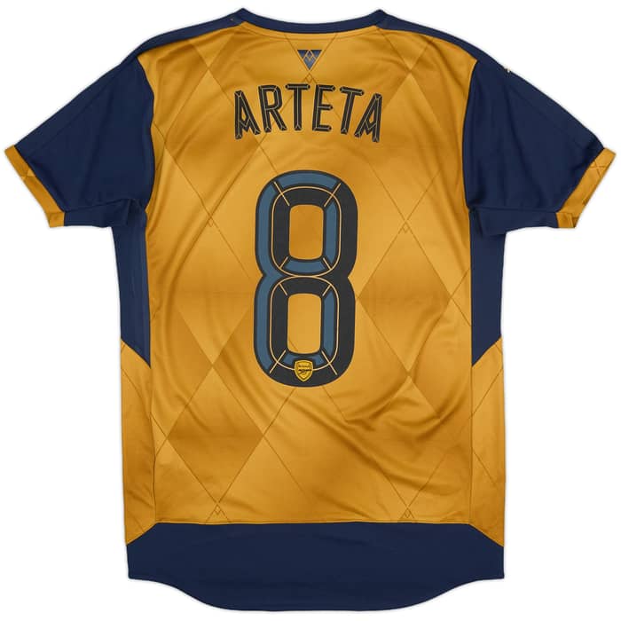 2015-16 Arsenal Away Shirt Arteta #8 - 7/10 - (S)