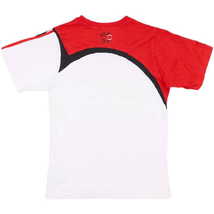 2007-08 AC Milan adidas Cotton Tee - 6/10 - (S)