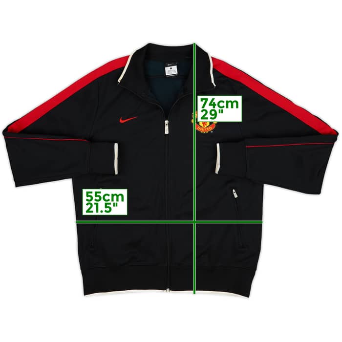 2011-12 Manchester United Nike N98 Track Jacket - 10/10 - (L)