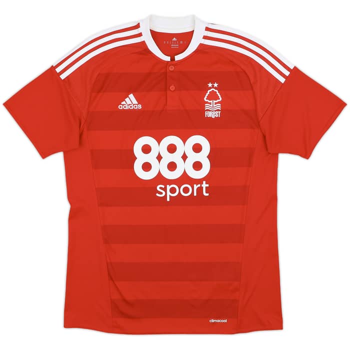 2016-17 Nottingham Forest Home Shirt - 9/10 - (M)