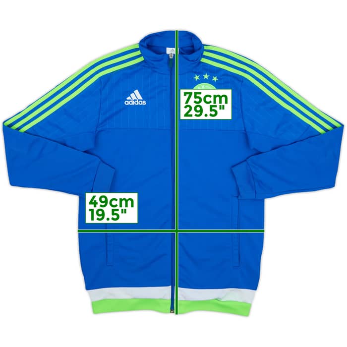 2015-16 Ajax adidas Track Jacket - 8/10 - (S)