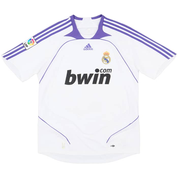 2007-08 Real Madrid Home Shirt - 6/10 - (M)