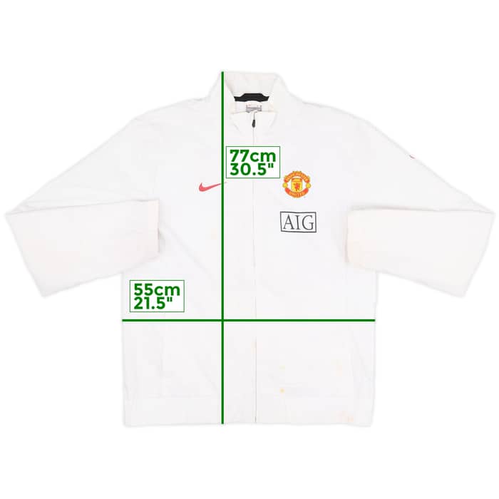 2009-10 Manchester United Nike Track Jacket - 7/10 - (L)