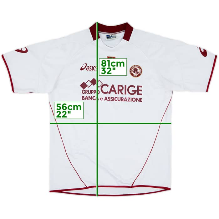 2005-06 Livorno Away Shirt Lucarelli #99 - 4/10 - (XL)