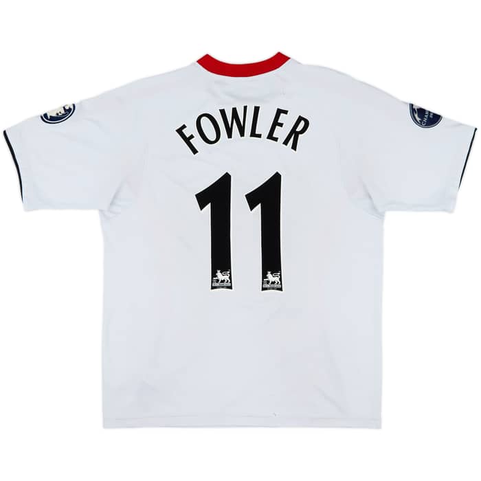 2005-06 Liverpool Away Shirt Fowler #11 - 5/10 - (L)