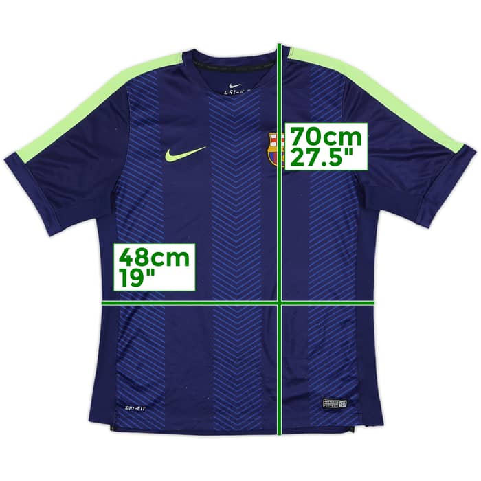 2014-15 Barcelona Nike Training Shirt - 7/10 - (L)