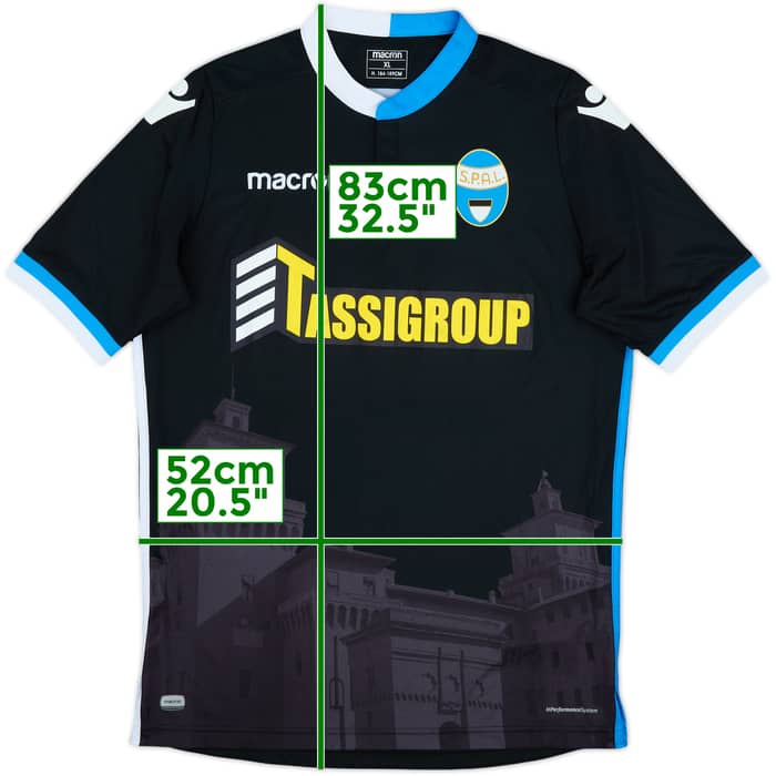 2017-18 SPAL Third Shirt - 9/10 - (XL)