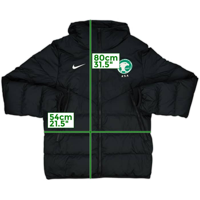 2020-21 Saudi Arabia Nike Padded Bench Coat - 7/10 - (M)