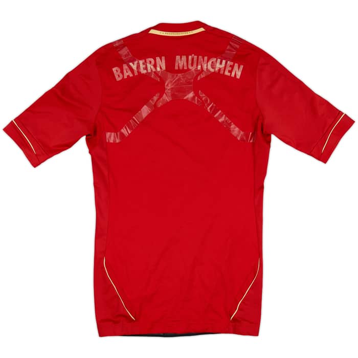 2011-13 Bayern Munich Player Issue TechFit Home Shirt - 5/10 - (L)