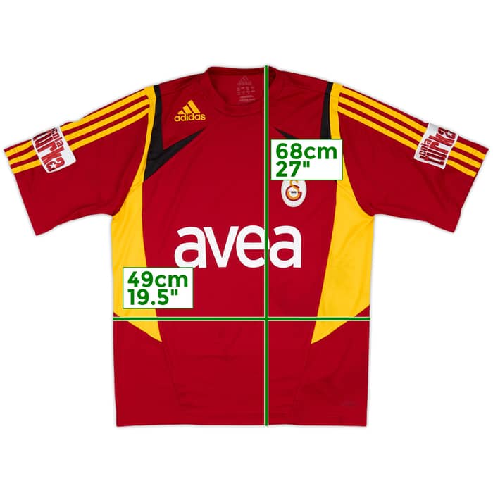 2007-08 Galatasaray adidas Training Shirt - 8/10 - (S)
