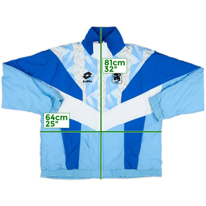 1993-94 1860 Munich Fan Club Lotto Track Jacket - 8/10 - (XL)