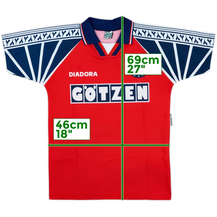 1996-97 Duisburg Away Shirt - 8/10 - (XL.Boys)