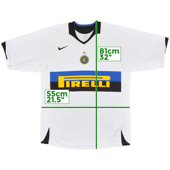 2005-06 Inter Milan Away Shirt Martins #30 - 4/10 - (M)