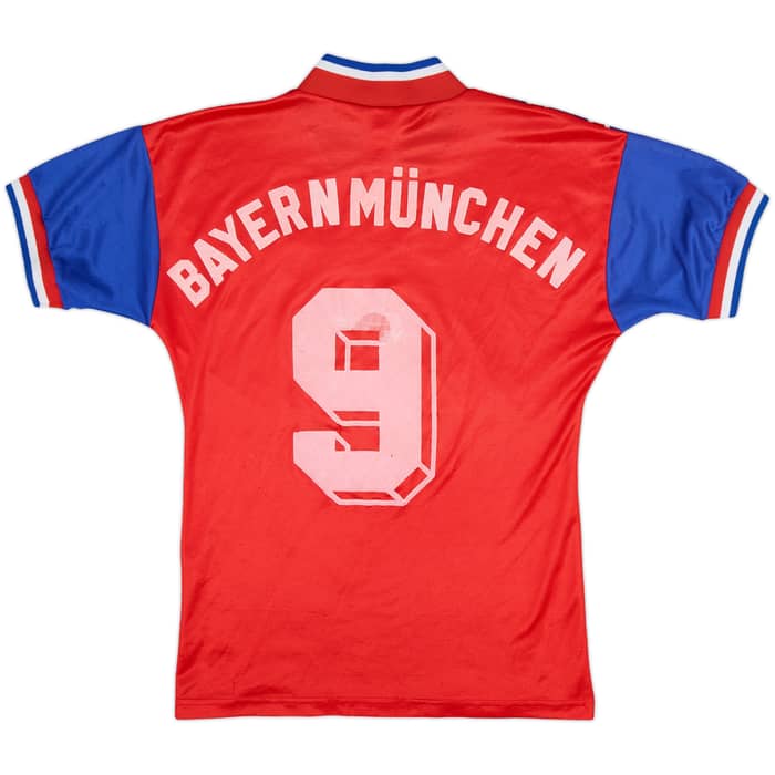 1993-95 Bayern Munich Home Shirt #9 - 5/10 - (S)