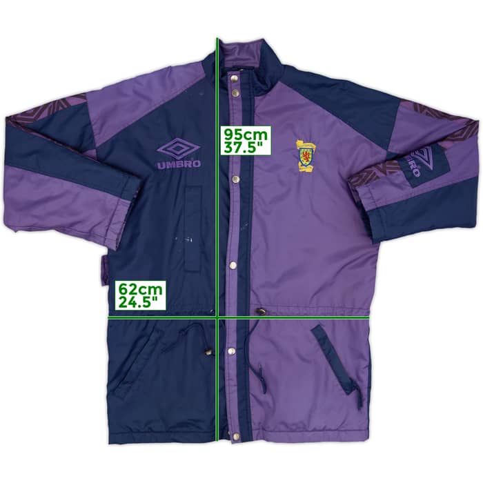 1994-96 Scotland Umbro Bench Coat - 7/10 - (L)