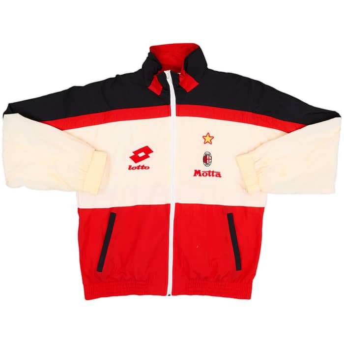 1993-94 AC Milan Lotto Track Jacket - 7/10 - (M)