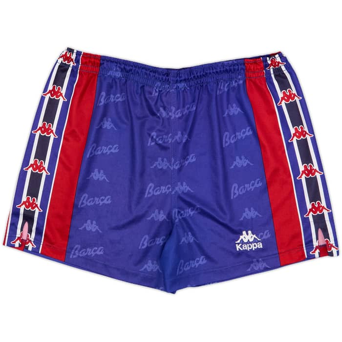 1995-97 Barcelona Home Shorts - 8/10 - (L)