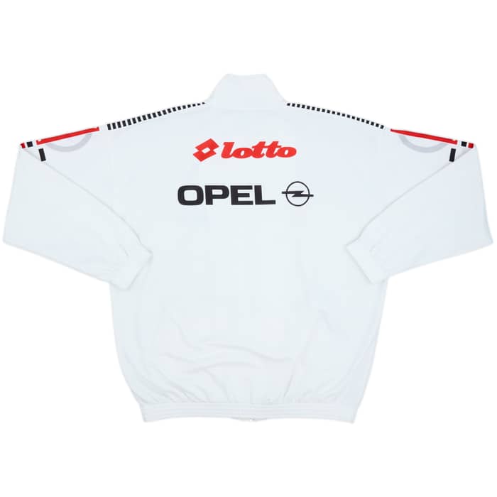 1995-96 AC Milan Lotto Track Jacket - 8/10 - (XXL)