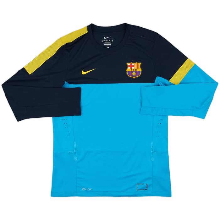 2012-13 Barcelona Player Issue Nike Training L/S Shirt - 7/10 - (M)