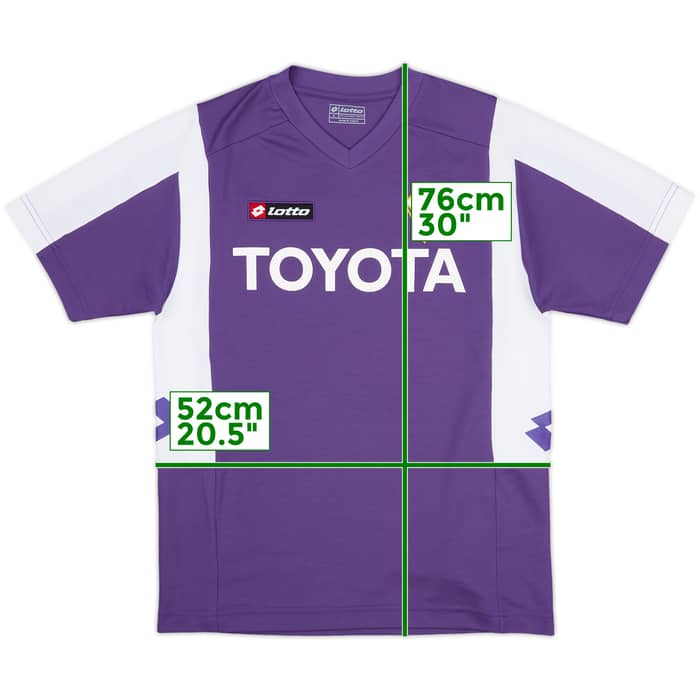 2007-08 Fiorentina Lotto Training Shirt - 8/10 - (M)