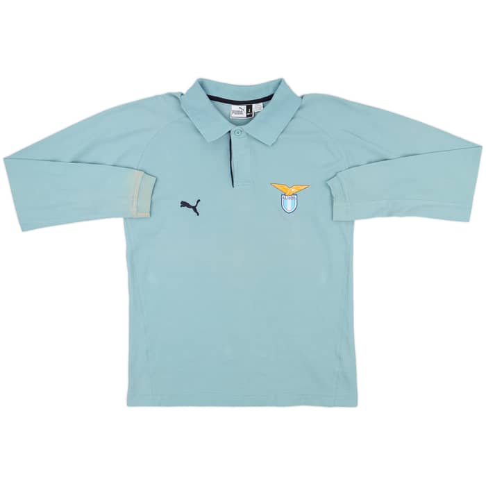2003-04 Lazio Puma Polo L/S Shirt - 7/10 - (S)