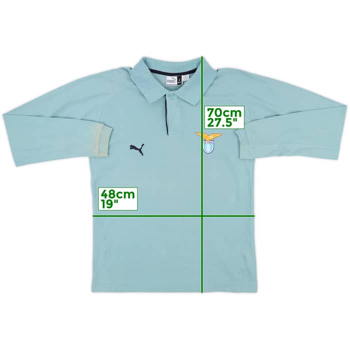 2003-04 Lazio Puma Polo L/S Shirt - 7/10 - (S)