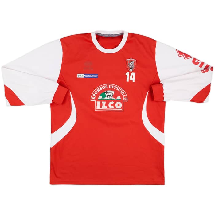 2008-09 Grosseto Errea Training L/S Shirt #14 - 4/10 - (M)