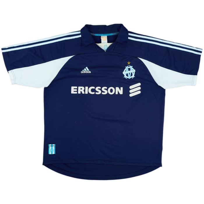 1999-00 Olympique Marseille Away Shirt Pires #7 - 7/10 - (L)