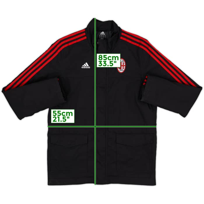 2008-09 AC Milan adidas Track Jacket - 8/10 - (S)