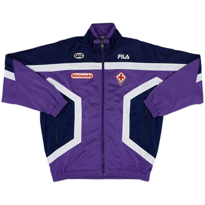 1997-98 Fiorentina Fila Track Jacket - 8/10 - (XL.Boys)