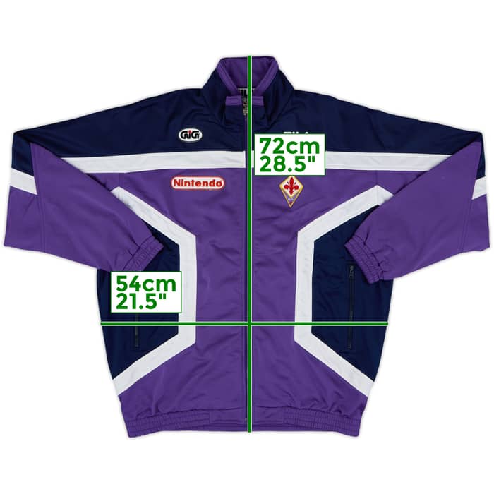 1997-98 Fiorentina Fila Track Jacket - 8/10 - (XL.Boys)
