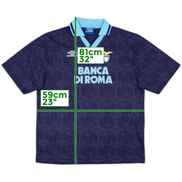 1993-94 Lazio Third Shirt - 7/10 - (XL)