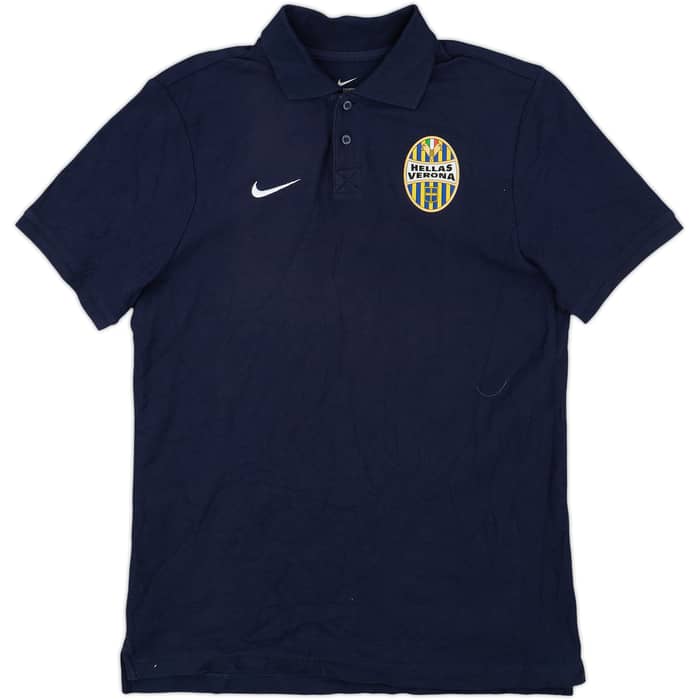 2014-15 Hellas Verona Nike Polo Shirt - 9/10 - (XL.Boys)