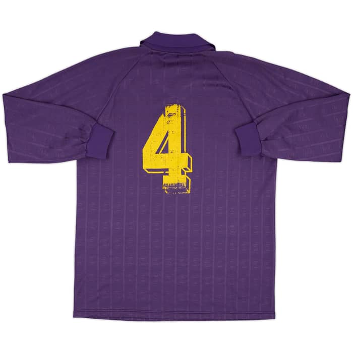 1989-90 Fiorentina Home L/S Shirt #4 - 7/10 - (XL)