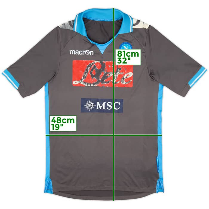 2011-12 Napoli Away Shirt - 4/10 - (M)