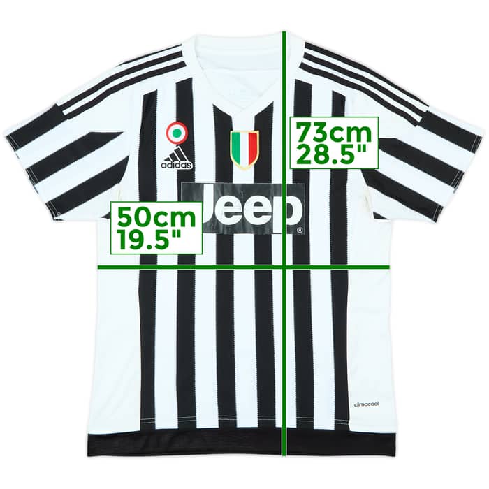 2015-16 Juventus Home Shirt - 4/10 - (M)