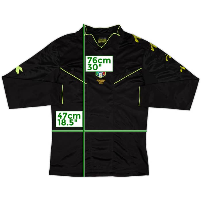 2000s Italy Diadora Referee L/S Shirt - 7/10 - (M)