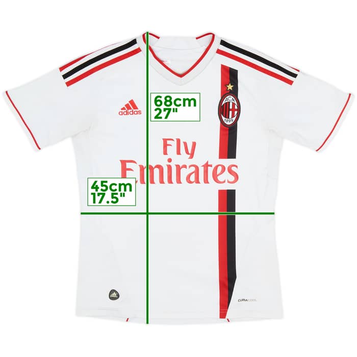 2011-12 AC Milan Away Shirt - 6/10 - (XL.Boys)
