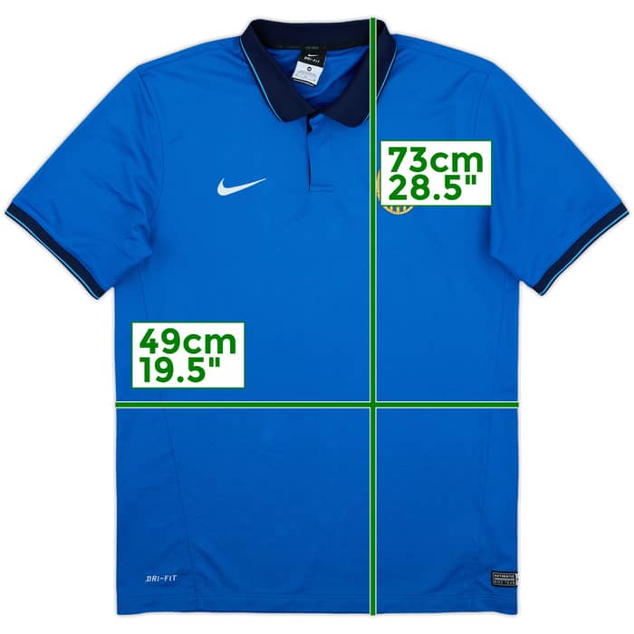 2014-15 Hellas Verona Nike Polo Shirt - 9/10 - (M)